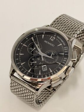 MOVADO Museum Circa Chronograph Stainless Steel Men's Watch - 0606803